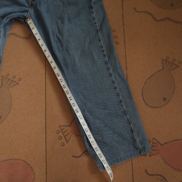 Levi's 550 Relaxed Fit jeans 4891 medium stonewash denim pants - Picture 15 of 15